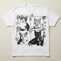 Star Cat heavyweight tee
